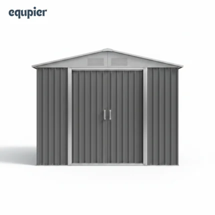 Equpier 8x6 Metal Outdoor Storage Shed